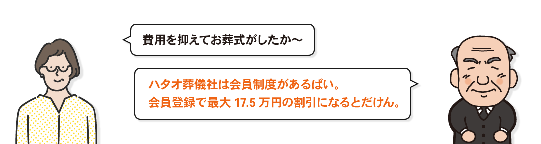 費用を抑えてお葬式がしたか